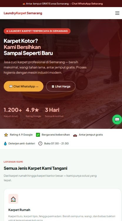 Laundry Karpet